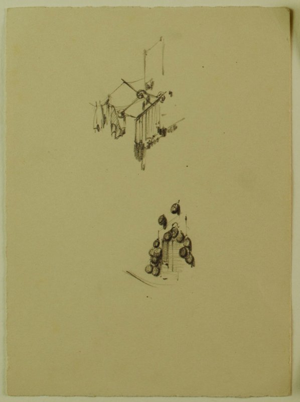 1934 ca. -Piazza Francese (studio dei panni stesi)
